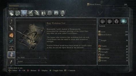 how to equip runes bloodborne  You will then start to gain only 1 stamina per 6 levels until you reach the maximum amount of 170 stamina